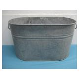 Galvanized Metal Oval Tub 22' x 12' x 13' See Info