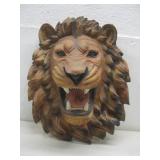 King Of The Jungle Roaring Lion 16' Resin Wall See