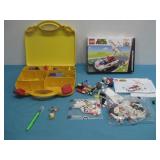 Lego Super Mario MarioKart Set W/Lego Storage See