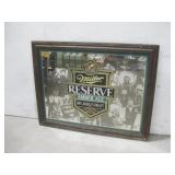 Vtg Miller Reserve Beer Advertising Mirror See