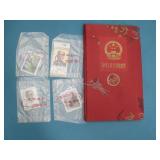 Vtg Chinese Stamps W/Booklet