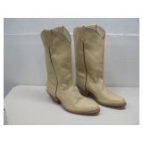 Vtg Frye Mens Leather Cowboy Boots Sz 12D See