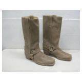 Vtg NOS Frye Mens Leather Harness Boots Sz 9.5D