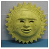 Painted Terracotta Sun Outdoor Decor 19.5' x 19.5'