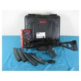PTR 9KT 9X19mm Pistol W/ Folding Brace & Scope