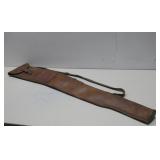 Vtg Leather Rifle Scabbard E.C.R. 28 46' Long