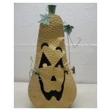Metal Halloween Jack-O-Lantern Decor See Info