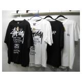 Four NWT Stussy T-Shirts Sz XL & M