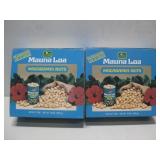Two Mauna Loa Macadamia Nuts 30 oz Boxes