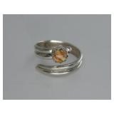 Sterling Silver Tested Bypass Spiny Oyster Ring