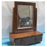 Vtg Tabletop Vanity Swing Mirror See Info