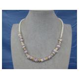 Vtg.1970's Puka Shell Choker Necklace