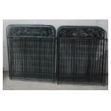 (23) Metal Garden Fence Panels 36' x 43'