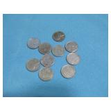 (10) 1943 Steel Cents