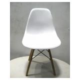 MCM Style Chair W/Wooden Dowel 32.5' Tall
