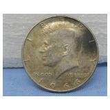1966 Kennedy Half Dollar 40% Silver