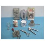 Vtg Kitchen Gadgets, Hand Mixer, Champagne Pliers