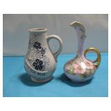Vtg German Stoneware Wine Pitcher See Info