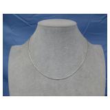 Sterling Silver Snake Chain Necklace Hallmarked