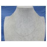 Sterling Silver NC Hallmarked Chain Necklace