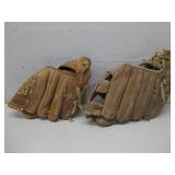 Vtg Lite Flex Baseball Glove & Vtg Sears See Info