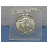 1945-D Walking Liberty Half Dollar 90% Silver