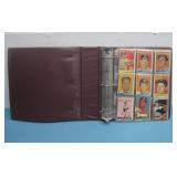 Sports Card Album W/167 Vtg MLB Baseball Cards