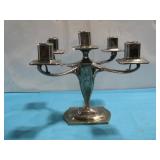 Pair Point #B-6188 5-Candle W/Engraving 11'