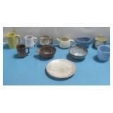 (11) Frankoma Pottery Dishes