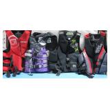Five Assorted Life Jackets Body Glove & More