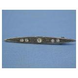 Vtg Sterling Silver Pin/Brooch