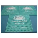 Three Casa Migos Tequila Mats