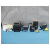 Vtg Polaroid Spectra System, Kodak Vigilant See