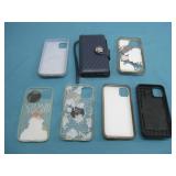 Seven Assorted Cell Phone Cases