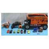Hot Wheels Bone Shaker Truck W/Cars & More