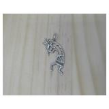 Vtg Sterling Silver N/A Kokopelli Pendant/Pin See