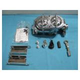 New Chrome Dual Reservoir Drake Master Cylinder