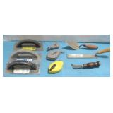 Pace Setter Notched Trowel, Square Point Knife
