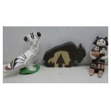 Signed Acoma Ceramic Grasshopper & More See Info