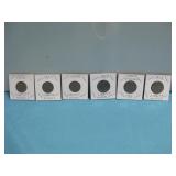 (6) 1906-1912 Liberty V Nickels