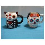 Two Dia De Los Muertos Coffee Mugs See Info
