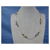 Vtg Southwestern Festish Necklace