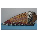 Indian Motorcycle Tin Advertisement Sign 24'
