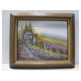 Framed Milton Lenoir Oil Painting See Info