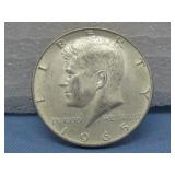 1965 Kennedy Half Dollar 40% Silver