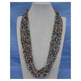 Southwestern Multi Strand Beaded Necklace