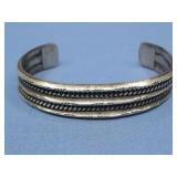 Sterling Silver Cuff Bracelet 24.65g