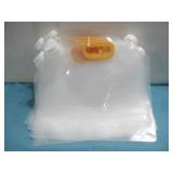 10 New 12' x 14' Plastic Storage Bags W/Lid & Hand