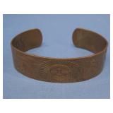 Vtg. Route 66 Tourist Style Cuff W/Chief