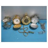3-Vtg Pocket Watches Camel 80th Anniversary See